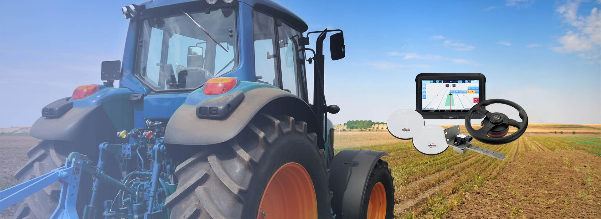 Auto steering for tractors