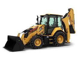 Cat backhoe loader
