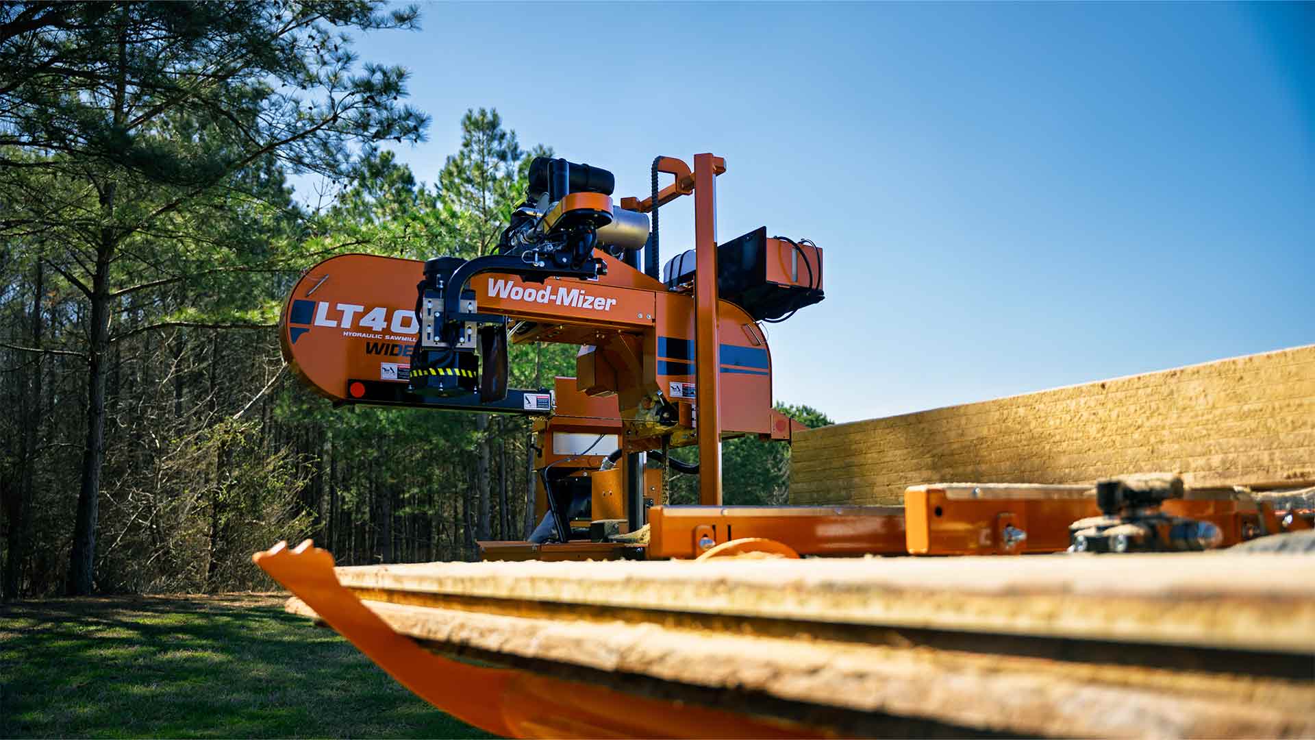 LT40WIDE Hydraulic Portable Sawmill